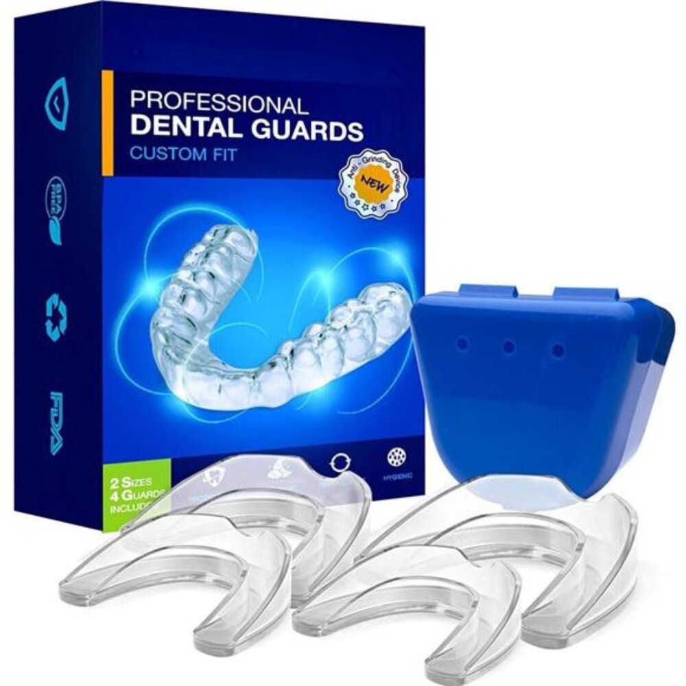 Mouth Guard for Teeth Grinding: Nighttime Dental Guard for Clenching, Anti-Snore